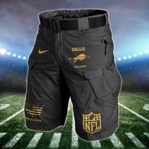 Buffalo Bills Limited Edition Front Pockets Men Shorts - Belt Not Included AMCFPMS000056