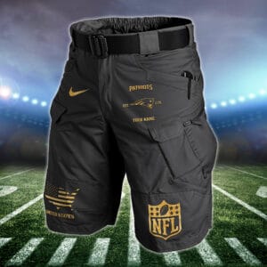 New England Patriots Limited Edition Front Pockets Men Shorts - Belt Not Included AMCFPMS000038