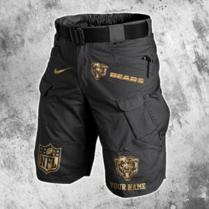 Chicago Bears Limited Edition Front Pockets Men Shorts - Belt Not Included AMCFPMS000002