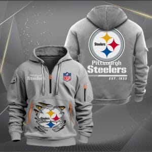 Pittsburgh Steelers New Personalized Quarter Zip Hoodie Limited Edition AMACOQZH000121