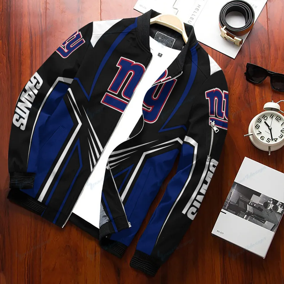 New York Giants Bomber Jacket BG315 - Image 2