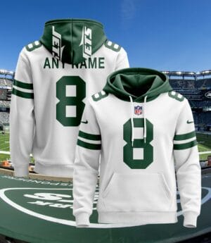 New York Jets New Personalized Football Hoodie Style Jersey AMCJSHD000008