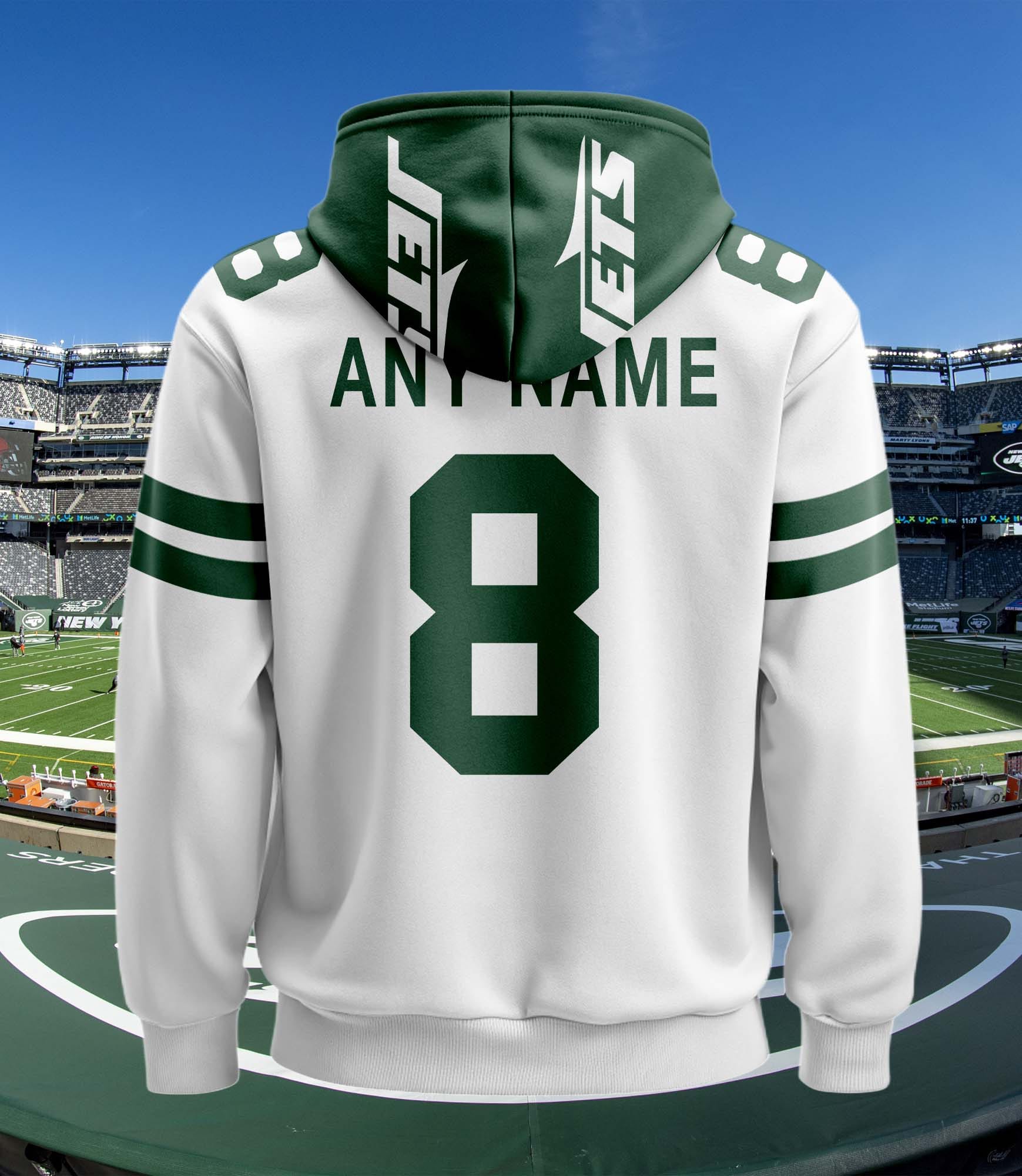 New York Jets New Personalized Football Hoodie Style Jersey AMCJSHD000008 - Image 3