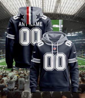 Dallas Cowboys New Personalized Football Hoodie Style Jersey AMCJSHD000067