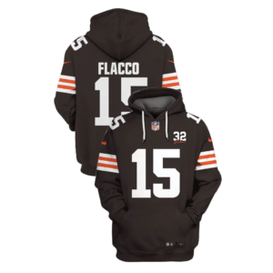 Cleveland Browns New Personalized Football Hoodie Style Jersey AMCJSHD000024
