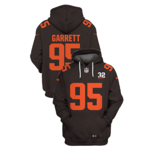 Cleveland Browns New Personalized Football Hoodie Style Jersey AMCJSHD000025