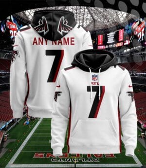 Atlanta Falcons New Personalized Football Hoodie Style Jersey AMCJSHD000022