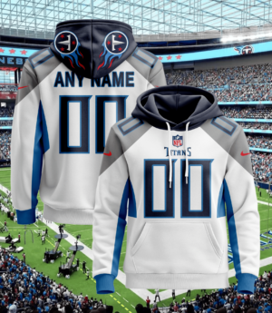 Tennessee Titans New Personalized Football Hoodie Style Jersey AMCJSHD000054