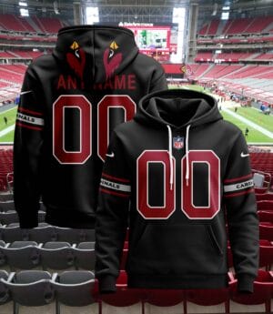 Arizona Cardinals New Personalized Football Hoodie Style Jersey AMCJSHD000046