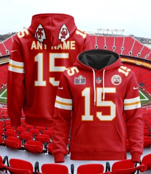 Kansas City Chiefs New Personalized Football Hoodie Style Jersey AMCJSHD000076