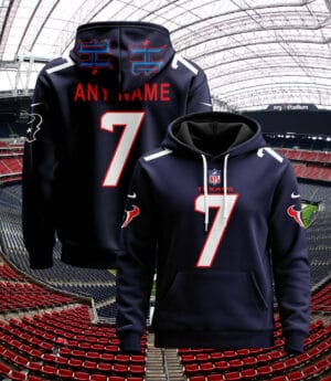 Houston Texans New Personalized Football Hoodie Style Jersey AMCJSHD000036