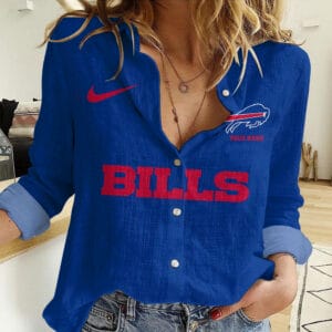 Buffalo Bills Personalized Woman Shirt AMCLWS000015