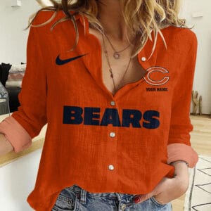 Chicago Bears Personalized Woman Shirt AMCLWS000018