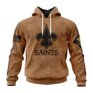 New Orleans Saints Personalized Salute To Service Club Hoodie AMCHD000007