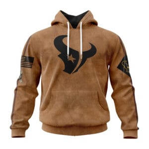 Houston Texans Personalized Salute To Service Club Hoodie AMCHD000020