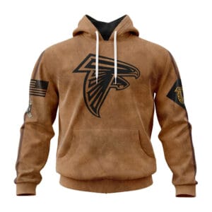 Atlanta Falcons Personalized Salute To Service Club Hoodie AMCHD000001