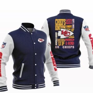 Kansas City Chiefs National Football Conference Unisex Varsity Jacket AMCVJK000043