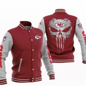 Kansas City Chiefs National Football Conference Unisex Varsity Jacket AMCVJK000050
