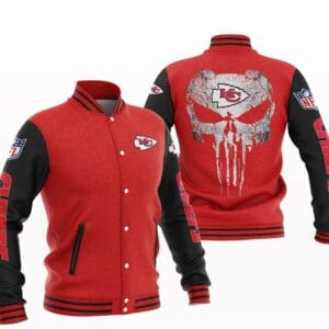 Kansas City Chiefs National Football Conference Unisex Varsity Jacket AMCVJK000053