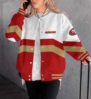 San Francisco 49ers Women Limited Edition Baseball Jacket  AMCWBBJ0021