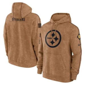 Pittsburgh Steelers 2023 Salute To Service Club Pullover Hoodie AMCPHD000006