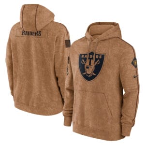 Las Vegas Raiders 2023 Salute To Service Club Pullover Hoodie AMCPHD000010