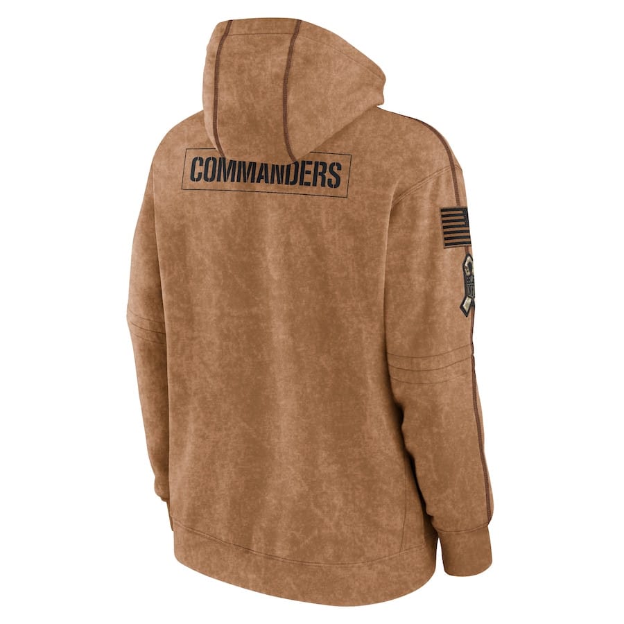 Washington Commanders 2023 Salute To Service Club Pullover Hoodie AMCPHD000024 - Image 3