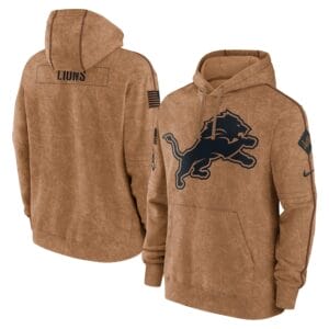 Detroit Lions 2023 Salute To Service Club Pullover Hoodie AMCPHD000001