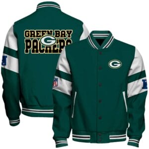 Green Bay Packers National Football Conference Unisex Varsity Jacket AMCVJK000008