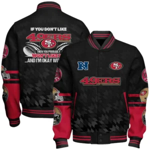 San Francisco 49ers National Football Conference Unisex Varsity Jacket AMCVJK000025