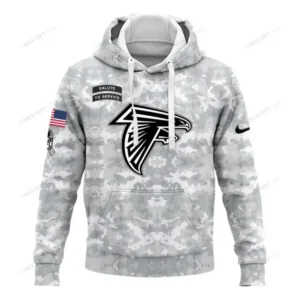 Atlanta Falcons Arctic Camo 2024 Salute to Service Club Hoodie AMCHD000044