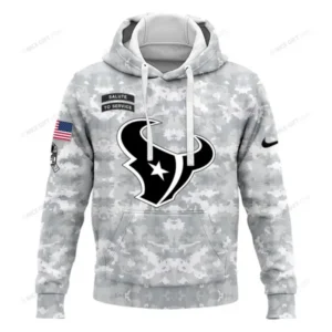 Houston Texans Arctic Camo 2024 Salute to Service Club Hoodie AMCHD000042