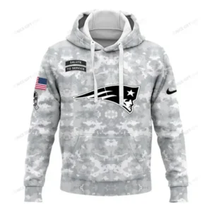 New England Patriots Arctic Camo 2024 Salute to Service Club Hoodie AMCHD000065