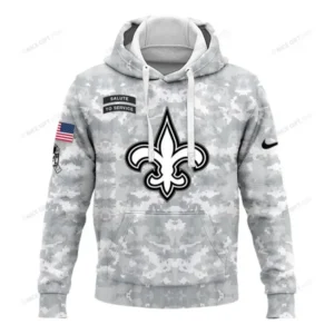 New Orleans Saints Arctic Camo 2024 Salute to Service Club Hoodie AMCHD000059