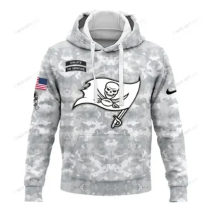 Tampa Bay Buccaneers Arctic Camo 2024 Salute to Service Club Hoodie AMCHD000066