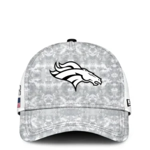 Denver Broncos Arctic Camo 2024 Salute to Service Limited Classic Cap AMCCAP00007