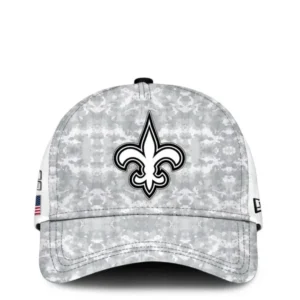 New Orleans Saints Arctic Camo 2024 Salute to Service Limited Classic Cap AMCCAP00021