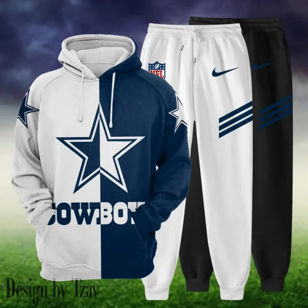 Dallas Cowboys Personalized Combo Hoodie and Sweatpants AMCHDSW00013