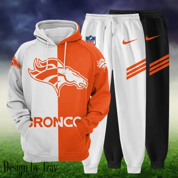 Denver Broncos Personalized Combo Hoodie and Sweatpants AMCHDSW00014