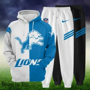 Detroit Lions Personalized Combo Hoodie and Sweatpants AMCHDSW00015