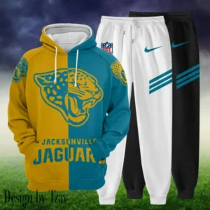 Jacksonville Jaguars Personalized Combo Hoodie and Sweatpants AMCHDSW00022