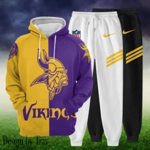Minnesota Vikings Personalized Combo Hoodie and Sweatpants AMCHDSW00033