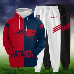 New England Patriots Personalized Combo Hoodie and Sweatpants AMCHDSW00035