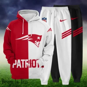 New England Patriots Personalized Combo Hoodie and Sweatpants AMCHDSW00036