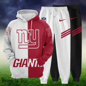 New York Giants Personalized Combo Hoodie and Sweatpants AMCHDSW00039