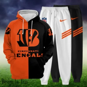 Cincinnati Bengals Personalized Combo Hoodie and Sweatpants AMCHDSW00009