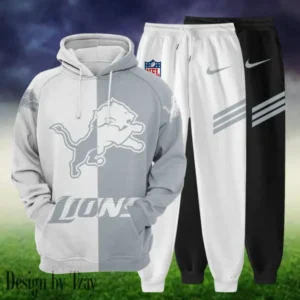 Detroit Lions Personalized Combo Hoodie and Sweatpants AMCHDSW00016