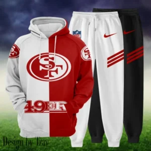 San Francisco 49ers Personalized Combo Hoodie and Sweatpants AMCHDSW00046