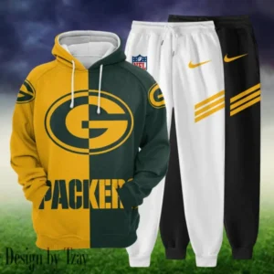 Green Bay Packers Personalized Combo Hoodie and Sweatpants AMCHDSW00018