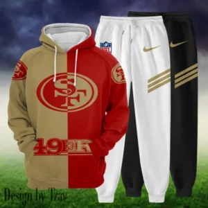 San Francisco 49ers Personalized Combo Hoodie and Sweatpants AMCHDSW00045
